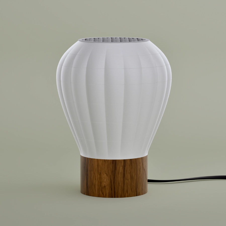 Loona Lamp-Wood